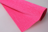 Креп простой №970 светло-малиновый 50см*2,5м