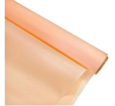 Пленка "Beauty" перламутр, 60см*10м, персик