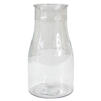 Акриловая ваза для цветов "MINI", диаметр 5,5cm, высота 15cm, цв. Прозрачный