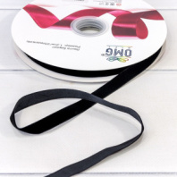 Лента Бархат 1,2см*25ярд Чёрный 1/16 1/64 Лента Бархат 1,2см*25ярд Чёрный 1/16 1/64