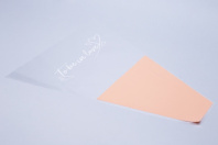 Конус 40/50 To be in love оранжевый пастель