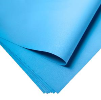 Фоамиран 60х70 см, (10 листов в уп.), 1,1мм цв. васильковый