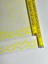 Пленка Вероника желтая 70см*200гр ± 5% Пленка Вероника желтая 70см*200гр ± 5%