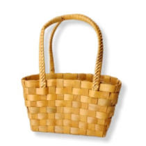 Корзина из бересты (секвойя) 31х18,5х15/34,5 см натуральный