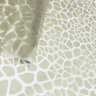 Пленка матовая с рисунком 50 мкр "Мозайка" кофе с молоком 60см*10 ярд ± 5%