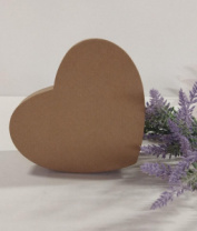 Коробка "Сердце" 15*7 крафт