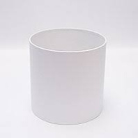 Коробка круглая без крышек 10*10 .белый