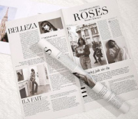 Матовая Плёнка "Roses" 57*57см 20 листов серая Матовая Плёнка "Roses" 57*57см 20 листов серая