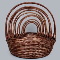 Корзины из ивы 83*26*82,74*26*76, 67*25*70, 60*24*63, 54*21*59, 47*20*54, 42*18*48, 36*16*42, 29*15*