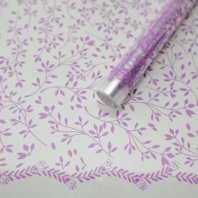 Пленка Веточки Сиреневый 70см*200гр ± 5% Пленка Веточки Сиреневый 70см*200гр ± 5%