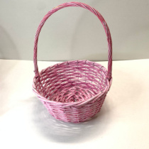 Корзина D29*29 Н12- розовый