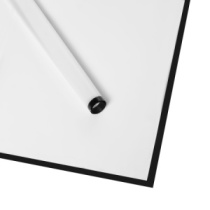 Набор пленки "Геометрия" 20листов, 60см*60см белый с черным