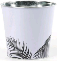 Декоративное кашпо "Тень пальмы" D18XH17,5CM/B13,5, металл Декоративное кашпо "Тень пальмы" D18XH17,5CM/B13,5, металл
