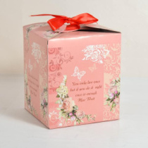 Складная коробка «Цветы» 18*18*21