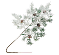 Ветка 45см. заснеженная Ветка 45см. заснеженная