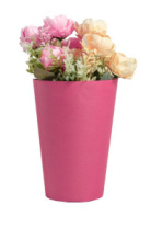 Конус под цветы 10*14*20 .светлая фуксия