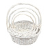 Корзины из ивы 38*38*15, 33*33*13, 29*29*12, 23*23*10, 4шт, круг, белый
