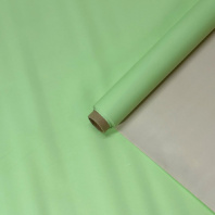 Матовая пленка двухсторонняя на втулке 50 мкр 60 см*10 ярд ± 5% Салатовый/пудра Матовая пленка двухсторонняя на втулке 50 мкр 60 см*10 ярд ± 5% Салатовый/пудра