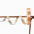 Лента атласная,12mmx25yards, цв. персиковый