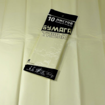 Бумага тишью 50*66см Слоновая кость 04 10 листов