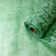 Фетр выбитый Листья 50 см*10 м эвкалиптовый Фетр выбитый Листья 50 см*10 м эвкалиптовый