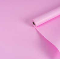 Пленка  матовая плотная "ФЛОРАНС" 57см*30м розовый 