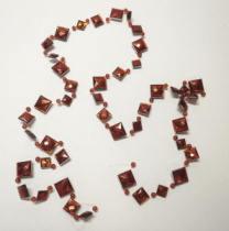 бусы акриловые 