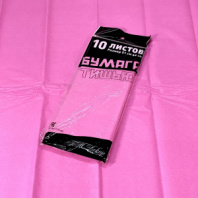 Бумага тишью Ярко-розовая 51*66 см10 листов 22234-34