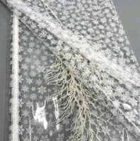 Пленка прозрачная Снежинка НГ белая 70см*200гр ± 5%