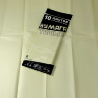 Бумага тишью 50*66см Слоновая кость 04 10 листов