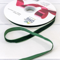 Лента Бархат 1,2см*25ярд Зелёный 1/16 1/64 Лента Бархат 1,2см*25ярд Зелёный 1/16 1/64