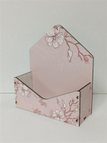 Самосборный конверт кашированный (200*180*65) розовый Самосборный конверт кашированный (200*180*65) розовый