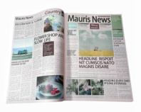 Бумага "Цветочные новости " 50*70 (10листов) розовый Бумага "Цветочные новости " 50*70 (10листов) розовый