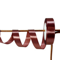 Лента атласная,20mmx25yards, цв. клубничный (091) Лента атласная,20mmx25yards, цв. клубничный (091)