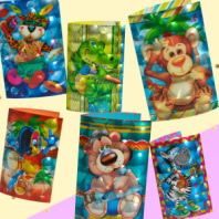 Открытка А5 голография в ассортименте