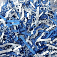 Наполнитель Бумажный двухцветный 100г Белый/Синий Наполнитель Бумажный двухцветный 100г Белый/Синий