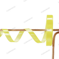 Лента атласная,10mmx25yards, цв. желтый Лента атласная,10mmx25yards, цв. желтый