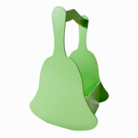 Декоративное кашпо "Колокольчик" весенняя зелень 22,5*14,5*12,5 см Декоративное кашпо "Колокольчик" весенняя зелень 22,5*14,5*12,5 см