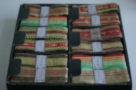 Лента-тесьма с золотым орнаментом в ассортименте 3.5см*2м