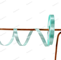 Лента атласная,10mmx25yards, цв. аквамарин