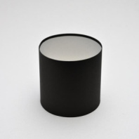 Коробка круглая без крышек 15*15 черный