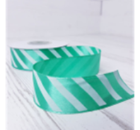 Лента атласная Полоса 25/25ярд тиффани Лента атласная Полоса 25/25ярд тиффани