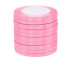 Лента атласная,12mmx25yards, цв. бледно-розовый
