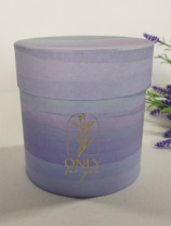 Коробка круглая 16*16 "Радуга"№4