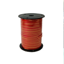 Лента простая с з/п (1см*100яд)  красный А137