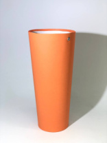 Конус под цветы 10*14*30 .оранжевый