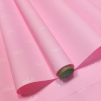 Пленка "Вместе навсегда" 60мкм, 60см*10м. барби/белый