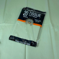 Тишью Бумага, 20  листов в упаковке, 30 грамм, 50cmx66cm, цв. мята