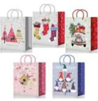 Пакет подарочный ламинированный (140*200*65) 660/661/662/663/664 mix M