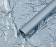 Упак. материал флористическая пленка с перламутровым эффектом, 50 мкр, 57 см х 10 м, св.голубой Упак. материал флористическая пленка с перламутровым эффектом, 50 мкр, 57 см х 10 м, св.голубой